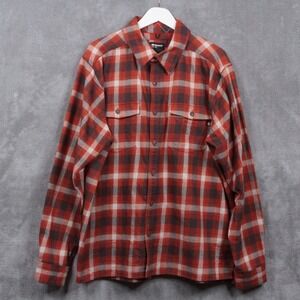 MARMOT Movatn Heavyweight Flannel Shirt Plaid Button Up Outdoor‎ UPF 50 Mens XXL